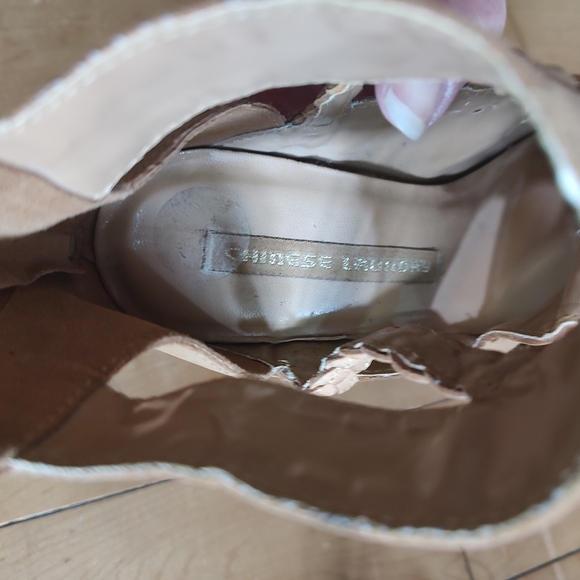 Chinese Laundry Tan Gladiator Heels - Picture 13 of 14